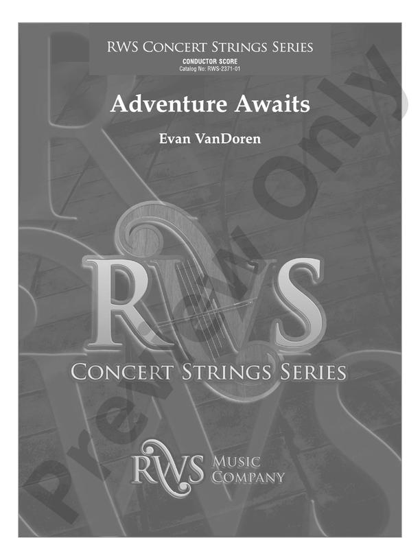 Adventure Awaits - String Orchestra Conductor Score & Parts (Digital Download)