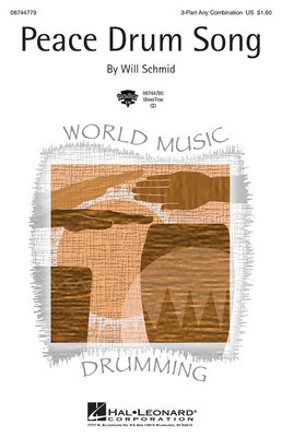 Peace Drum Song - Will Schmid - Hal Leonard ShowTrax CD CD