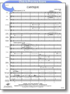 Cantique - James Syler - FJH Music Company Score/Parts