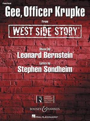 Gee, Officer Krupke (from West Side Story) - Leonard Bernstein|Stephen Sondheim - Leonard Bernstein Music Publishing Co. Piano & Vocal