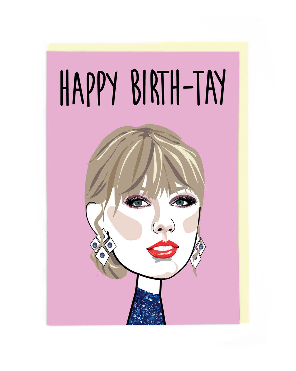 Greeting Card "Happy Birth-Tay" Taylor Swift