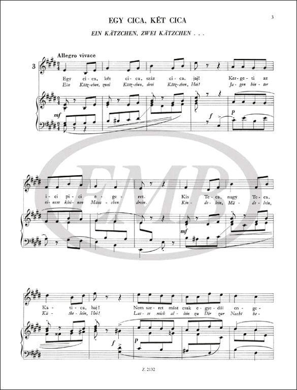 50 Csardas - Violin/Piano Accompaniment compiled by Ferenc EMB Z2132