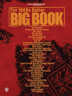 The 1960s Guitar Big Book - Guitar Hal Leonard Guitar TAB