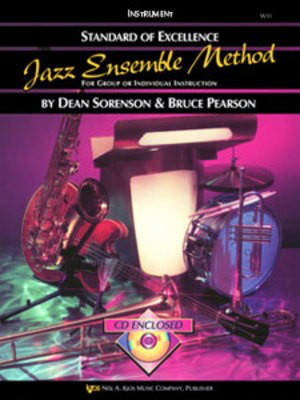Standard Of Excellence Jazz Ensemble Method - Tenor Saxophone 1/CD Book W31XB1