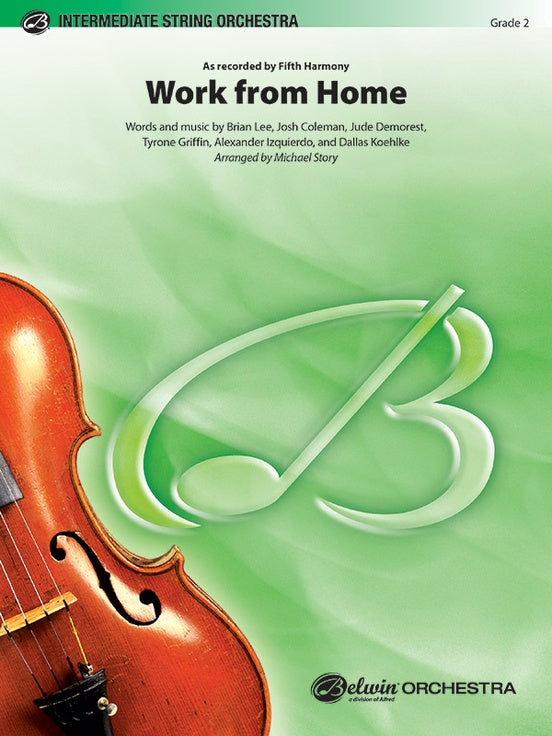 Work from Home - String Orchestra Conductor Score & Parts (Digital Download)