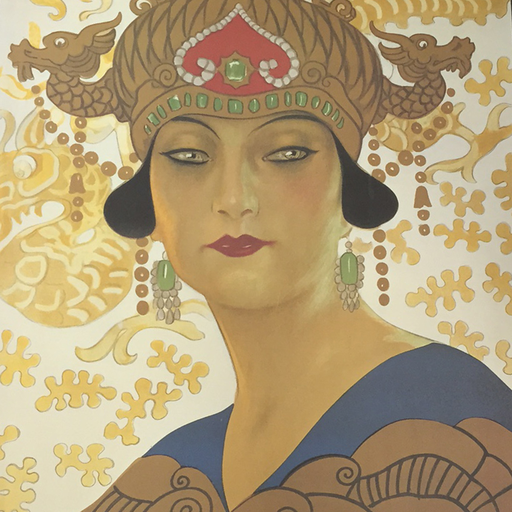 Opera Wrapping Paper Turandot Vintage Print Single Sheet 50x70cm