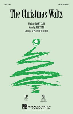 The Christmas Waltz - SATB Paris Rutherford Hal Leonard Choral Score Octavo