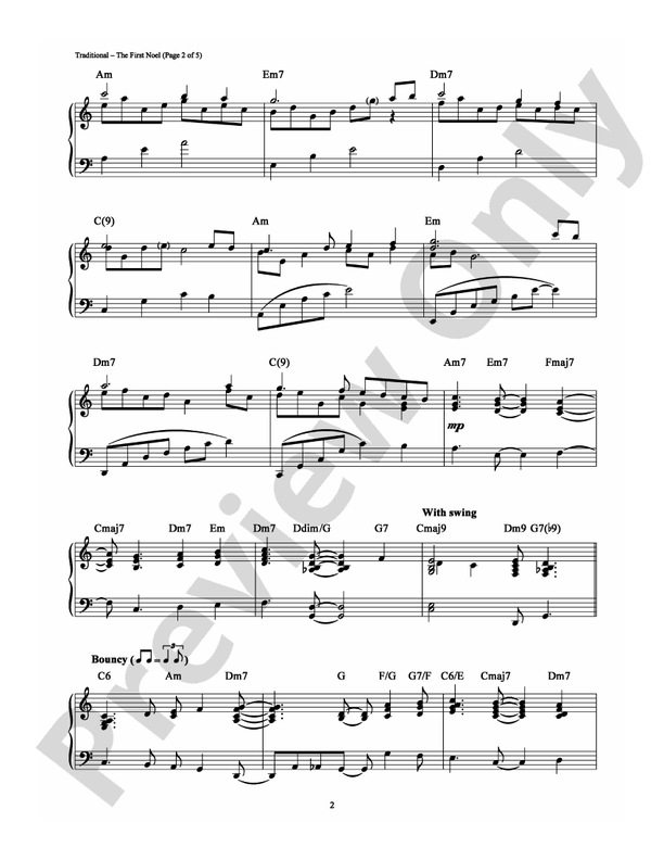 The First Noel - DSM-PS-0006261 - Piano (Digital Download)