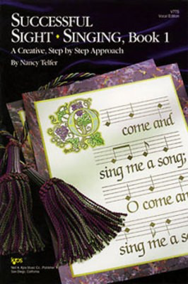 Successful Sight-Singing, Book 1 - Vocal Edition - A Creative, Step by Step Approach - Nancy Telfer - Classical Vocal|Vocal Neil A. Kjos Music Company