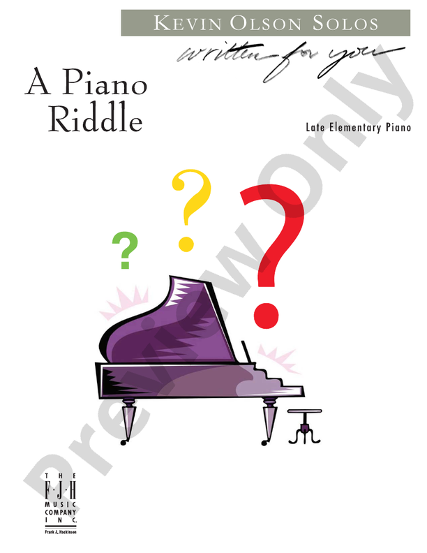 A Piano Riddle - Piano (Digital Download)
