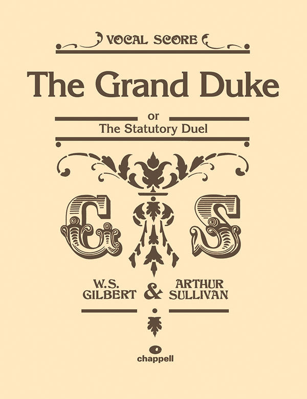 GRAND DUKE VOCAL SCORE