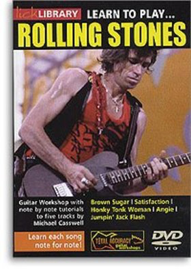Learn To Play Rolling Stones Guitar Dvd -