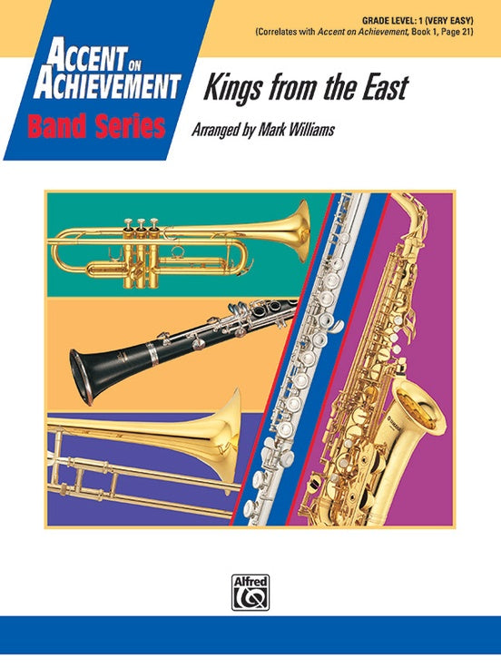 Kings from the East - Concert Band Conductor Score & Parts (Digital Download)