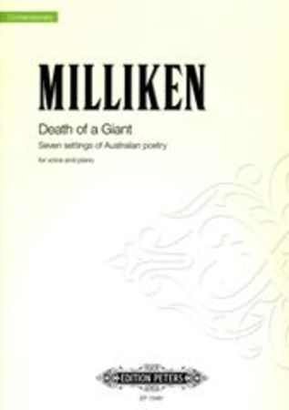 Death of a Giant Voice/Piano - Milliken - Peters EP72481