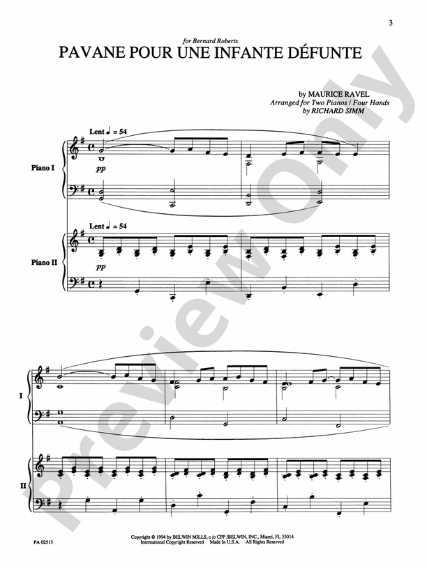 Mozart - Piano Concerto No. 10 in E flat Major for Two Pianos, K. 365 - 2 Piano, 4 Hands - TWO Copies required - (Digital Download)