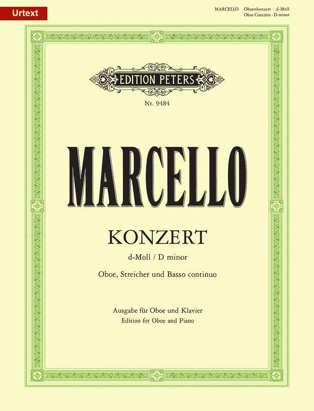Concerto D Minor - Oboe - Benedetto Marcello - Peters EP9484