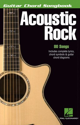 Acoustic Rock - Guitar Chord Songbook - Guitar|Vocal Hal Leonard Melody Line, Lyrics & Chords