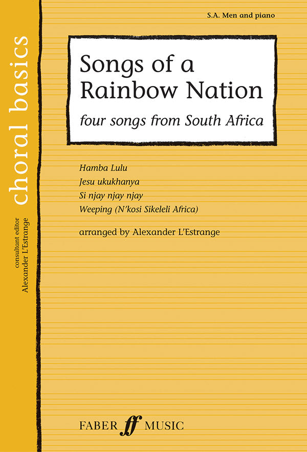 SONGS OF A RAINBOW NATION S/A/MEN/PNO