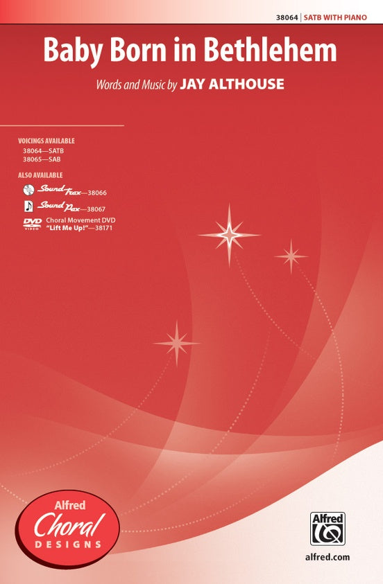Baby Born in Bethlehem – SATB Choral Octavo (Digital Download)