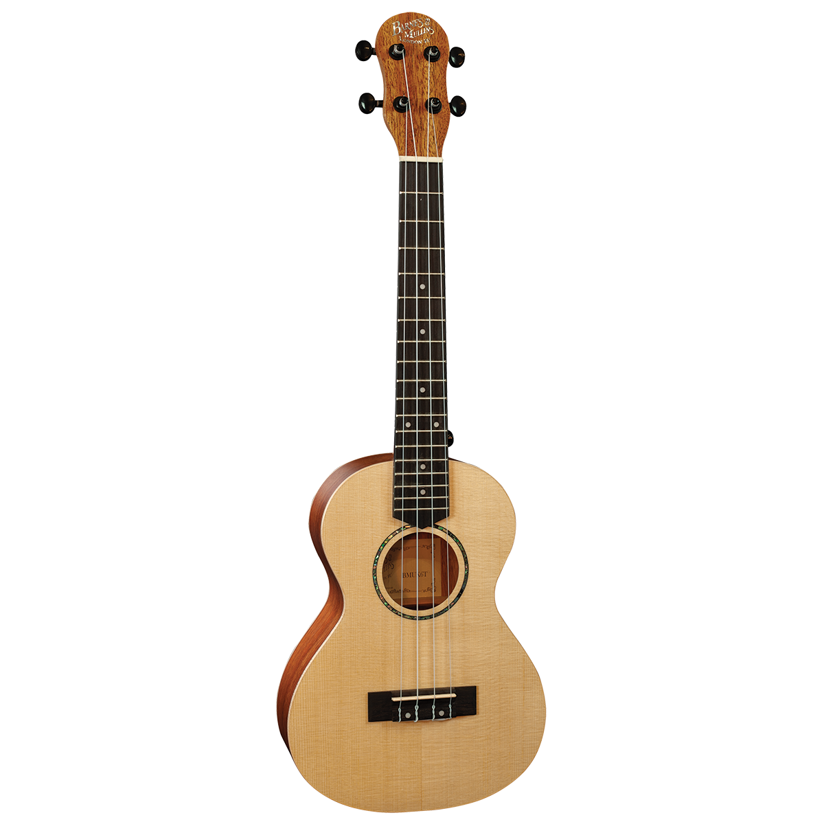 Barnes & Mullins BMUK6T Solid Top Tenor Spruce/Mahogany Ukulele