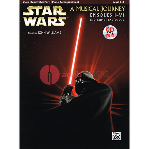 Star Wars Inst Solos 1-6 Viola Bk/CD
