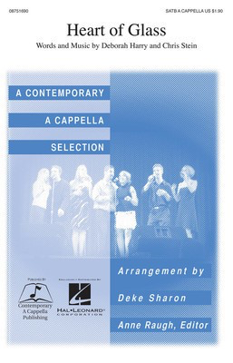 Heart of Glass - SATB Deke Sharon Contemporary A Cappella Publishing Choral Score Octavo