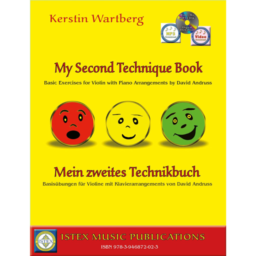 My Second Technique Book - Violin/mp3 by Wartberg Istex 9783946872023