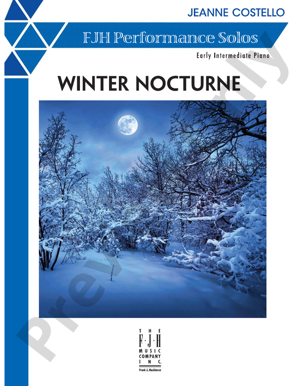 Winter Nocturne - Piano (Digital Download)