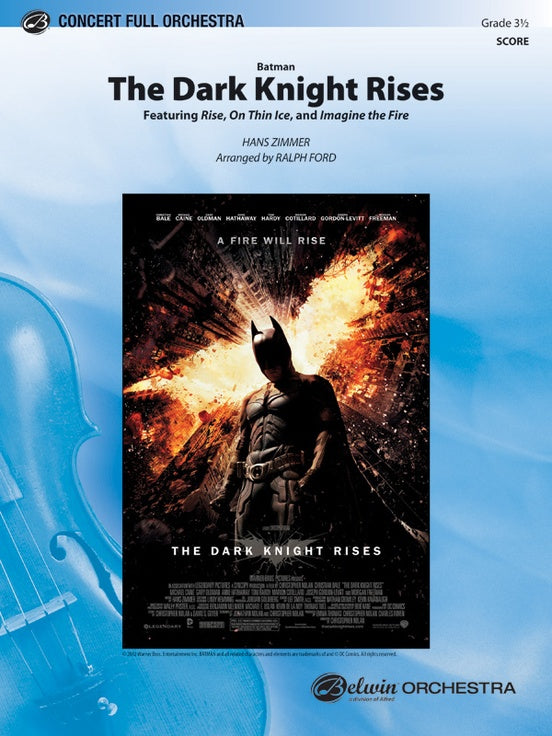 Batman: The Dark Knight Rises – Full Orchestra Conductor Score & Parts (Digital Download)
