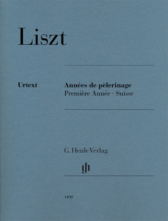 Annees De Pelerinage Premiere Annee Suisse Piano - Liszt Franz Jost Peter Henle HN1490
