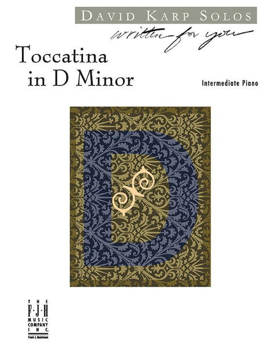 Toccatina in D Minor - Piano (Digital Download)