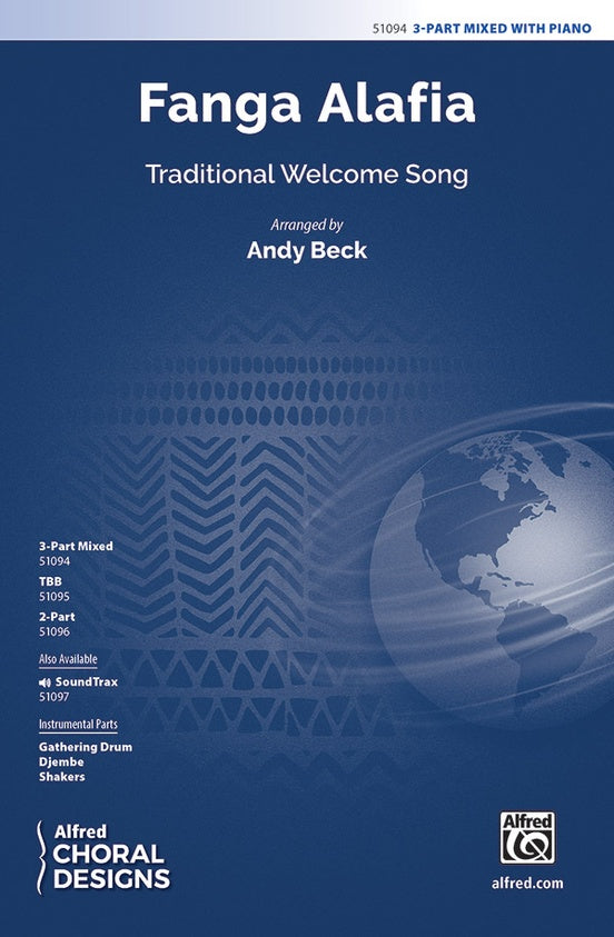 Fanga Alafia - 3 Part Mixed Choral Octavo (Digital Download)