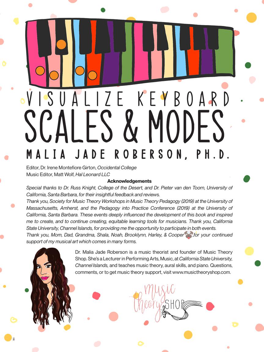 Robertson - Visualize Keyboard Scales & Modes - Keyboard/Piano Hal Leonard 337712
