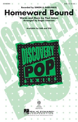 Homeward Bound - Paul Simon - SAB Roger Emerson Hal Leonard Octavo