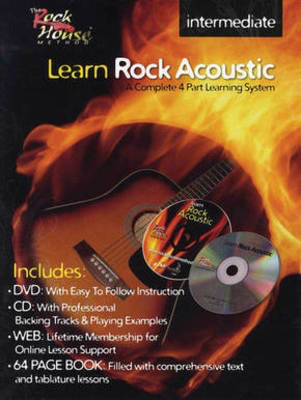 Learn Rock Acoustic - Intermediate Level - A Complete 4-Part Learning System - Guitar John McCarthy Rock House DVD