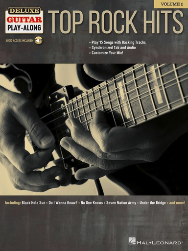 Top Rock Hits - Guitar Online Audio - Hal Leonard