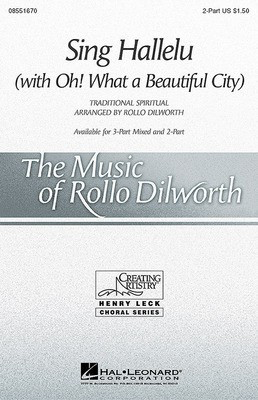 Sing Hallelu - 3-Part Mixed - Rollo Dilworth - 3-Part Mixed Hal Leonard Choral Score Octavo