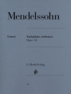 Variations serieuses Op 54 Piano Solo