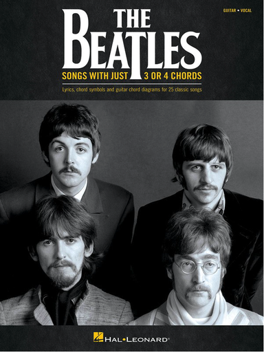 The Beatles - Songs With 3 or 4 Chords - Guitar/Vocal - Hal Leonard