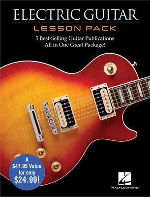 Electric Guitar Lesson Pack - Boxed Set with Four Books & One DVD - Guitar Various Hal Leonard Package