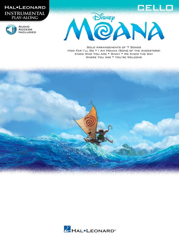 Moana for Cello/OLA - Hal Leonard 224804
