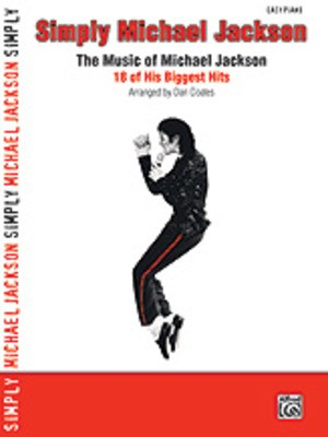 Simply Michael Jackson Easy Piano Arr Coates -