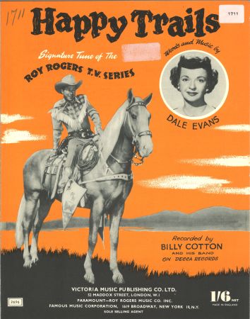 Happy Trails - Melody/Lyrics/Chords (Digital Download)