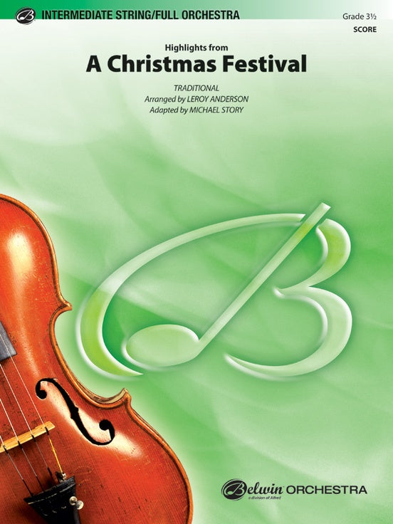 A Christmas Festival, Highlights from – Full Orchestra Conductor Score & Parts (Digital Download)