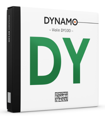 Thomastik Dynamo Violin, Set (Med/Silv D), 4/4