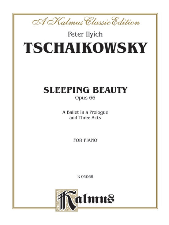Tchaikovsky - The Sleeping Beauty, Op. 66 - Piano Solo (Digital Download)