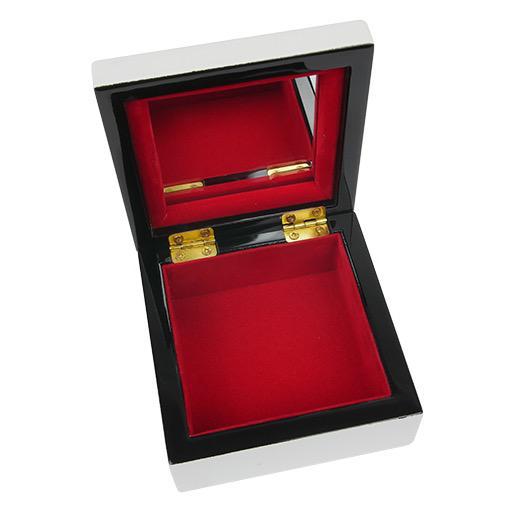 Jewellery Box with a violin & bow.