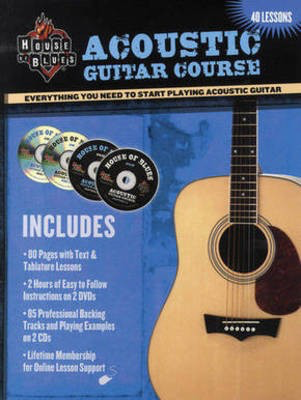 House of Blues - Acoustic Guitar - MCCARTHY JOHN - Guitar Rock House Softcover/CD/DVD