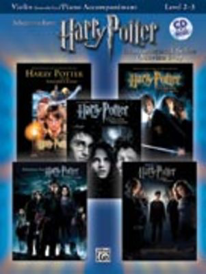 HARRY POTTER SOLOS MOVIES 1-5 VIOLIN BK/CD