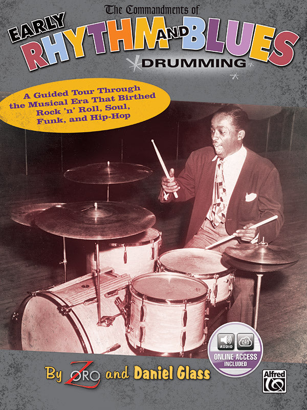 COMMANDMENTS OF EARLY R&B DRUMMING BK/CD